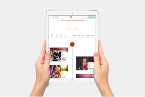 Einstein Website iPad